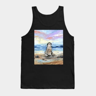 Beach Days - Pug Tank Top